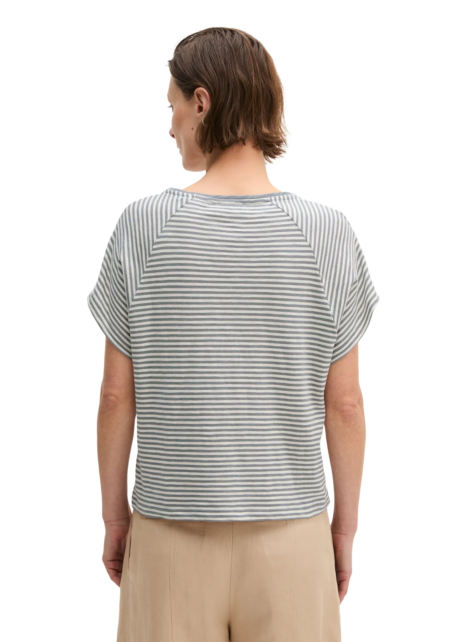 T-Shirt gestreift Regular Fit