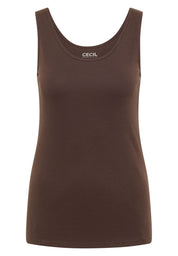 Basic Top aus reiner Baumwolle