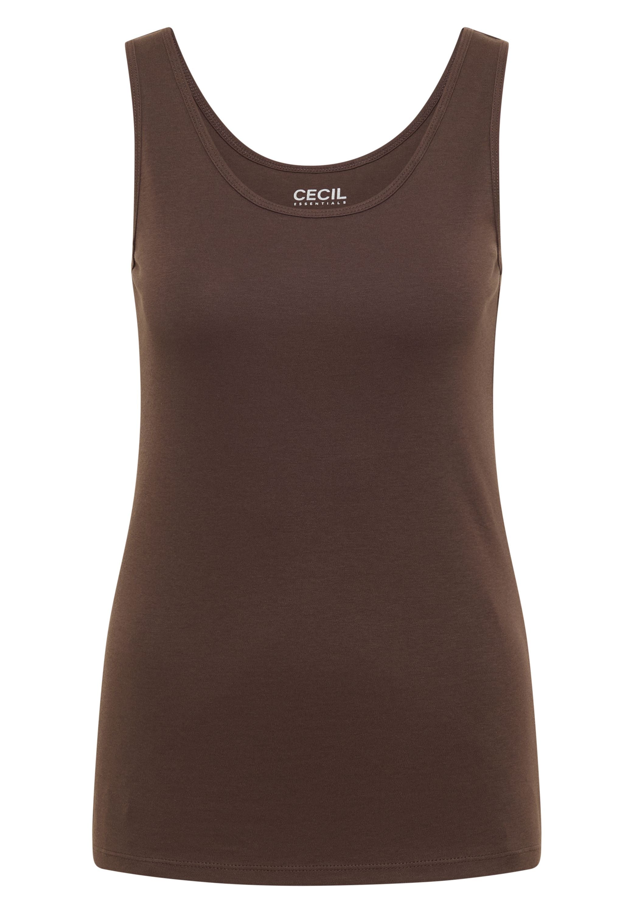 Basic Top aus reiner Baumwolle
