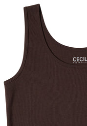 Basic Top aus reiner Baumwolle