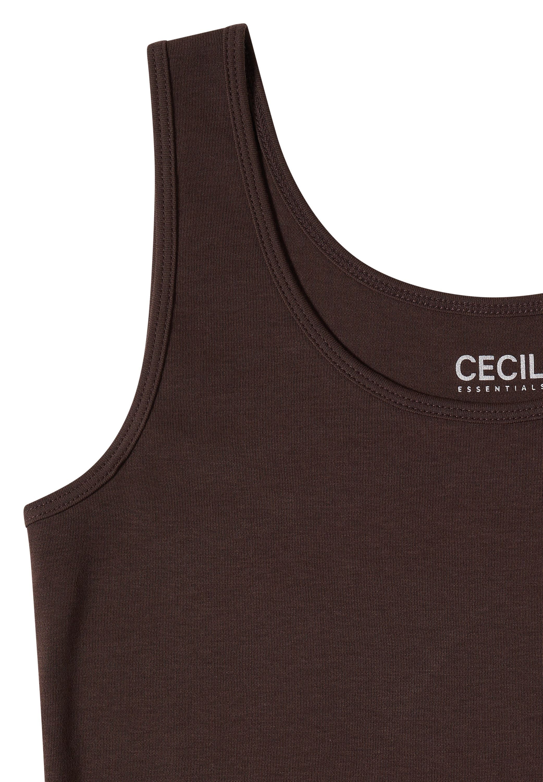 Basic Top aus reiner Baumwolle