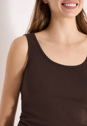 Basic Top aus reiner Baumwolle