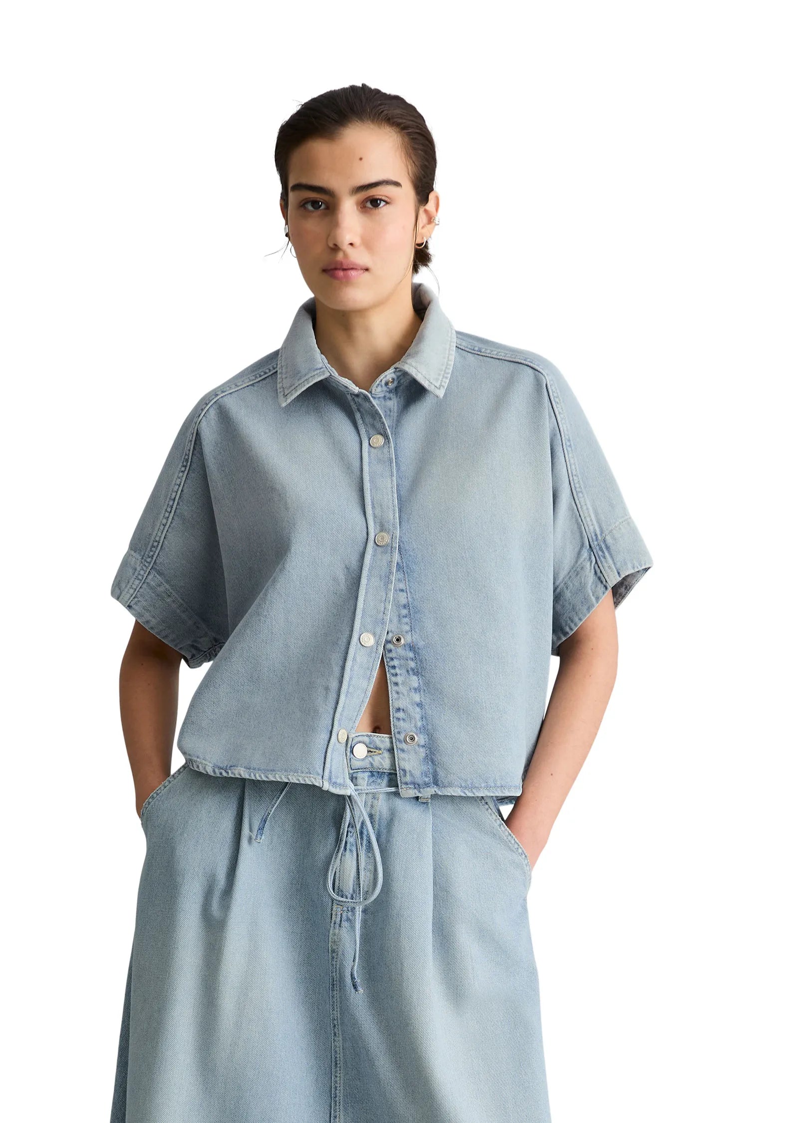 Jeansjacke Relaxed Fit aus Baumwolle