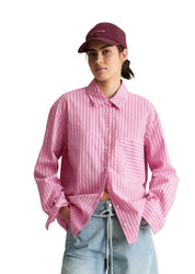 Bluse aus Baumwollmix