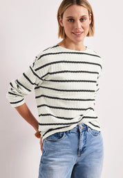 Langarmshirt Regular Fit aus Baumwollmix