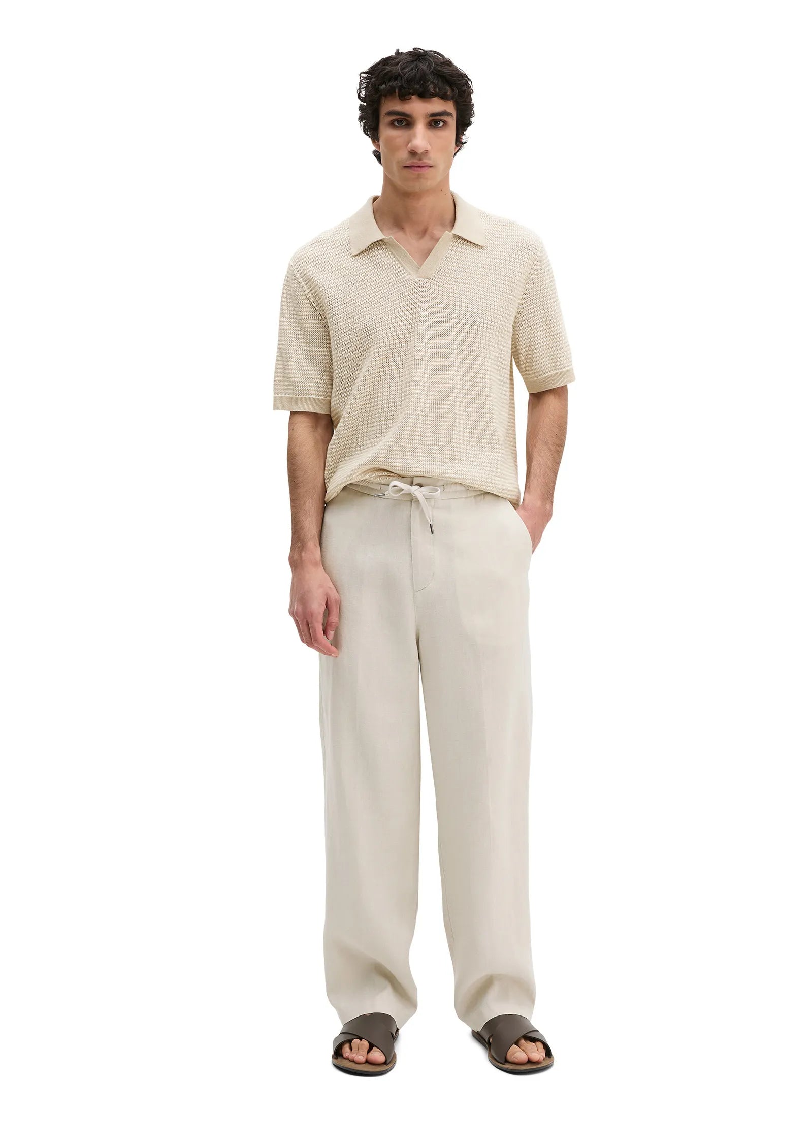 Strick-Poloshirt Regular Fit