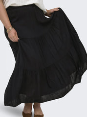 Rock Maxi aus Viskose