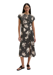 Freizeitkleid Midi aus Viskose