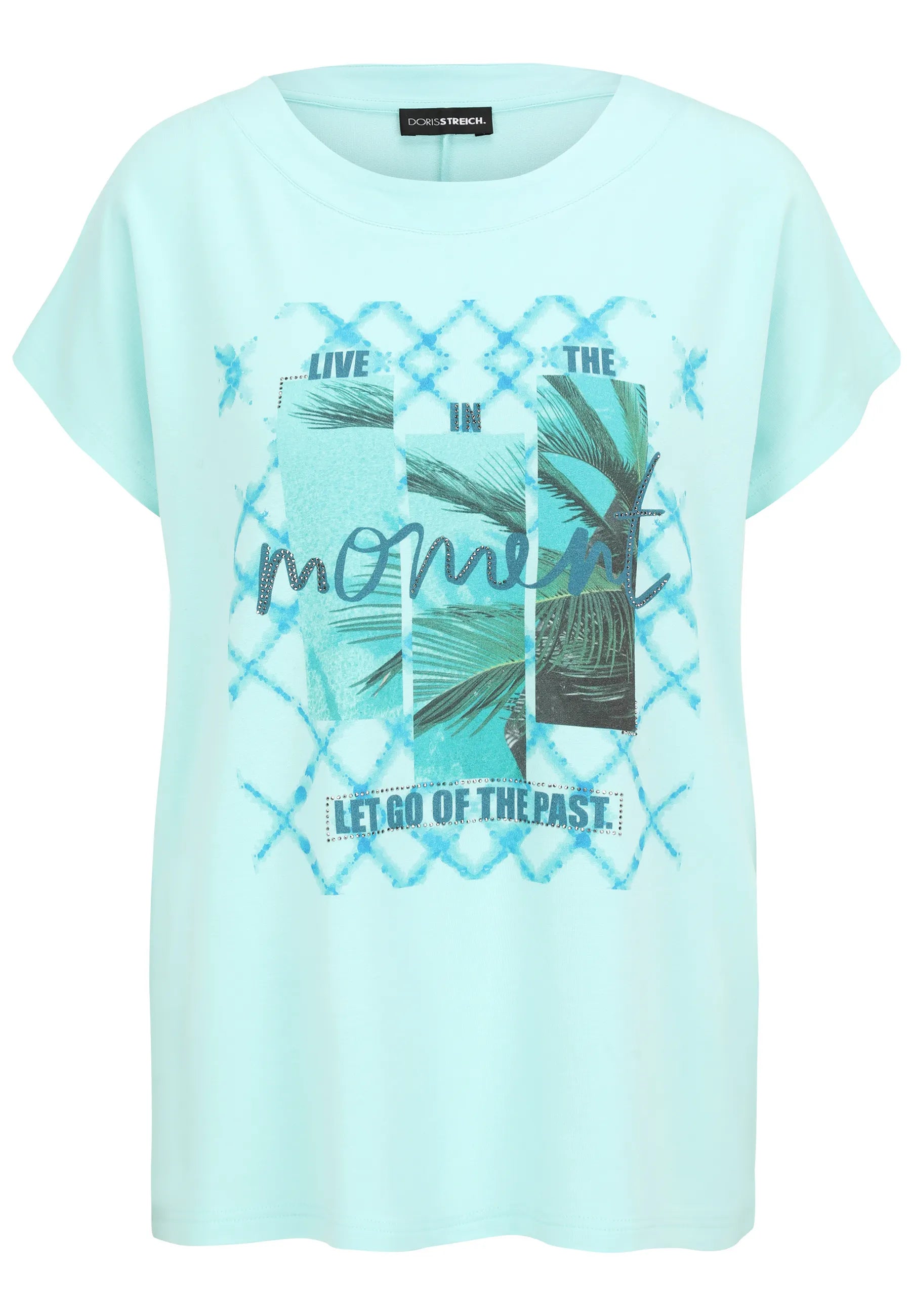 T-Shirt mit Palmen-Motiv