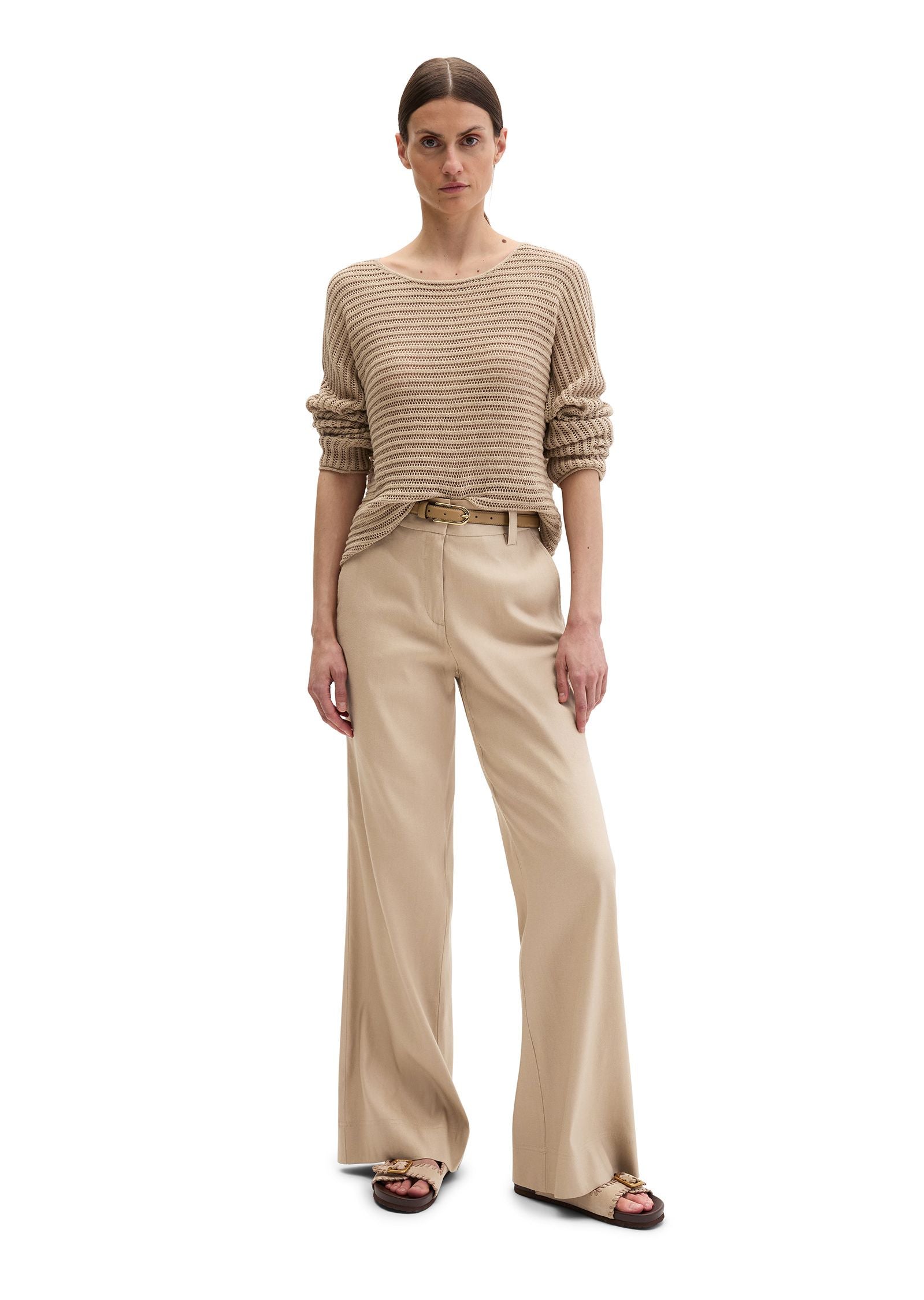 Ajour-Strickpullover Relaxed Fit
