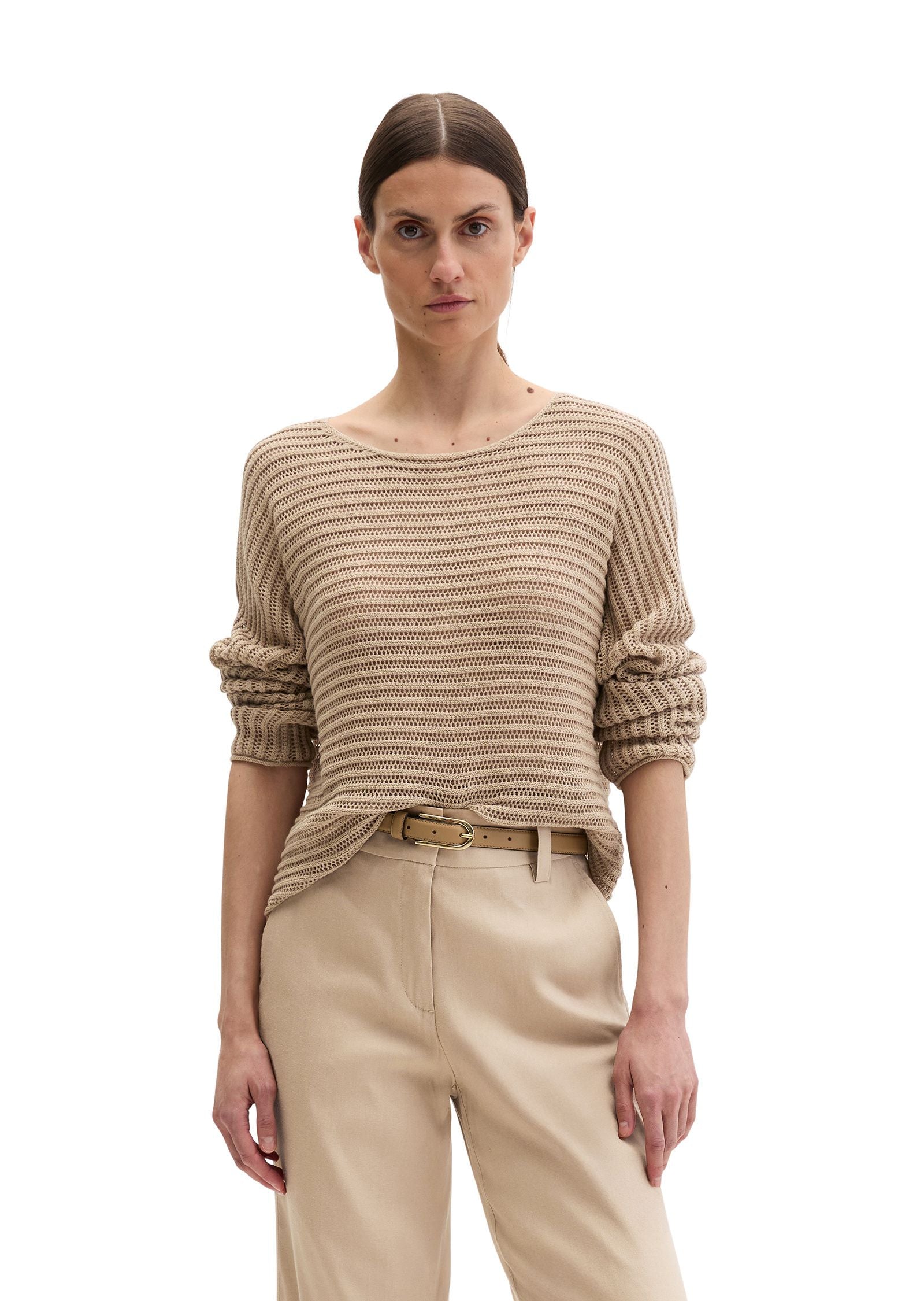 Ajour-Strickpullover Relaxed Fit