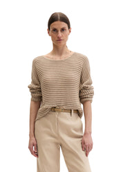 Ajour-Strickpullover Relaxed Fit