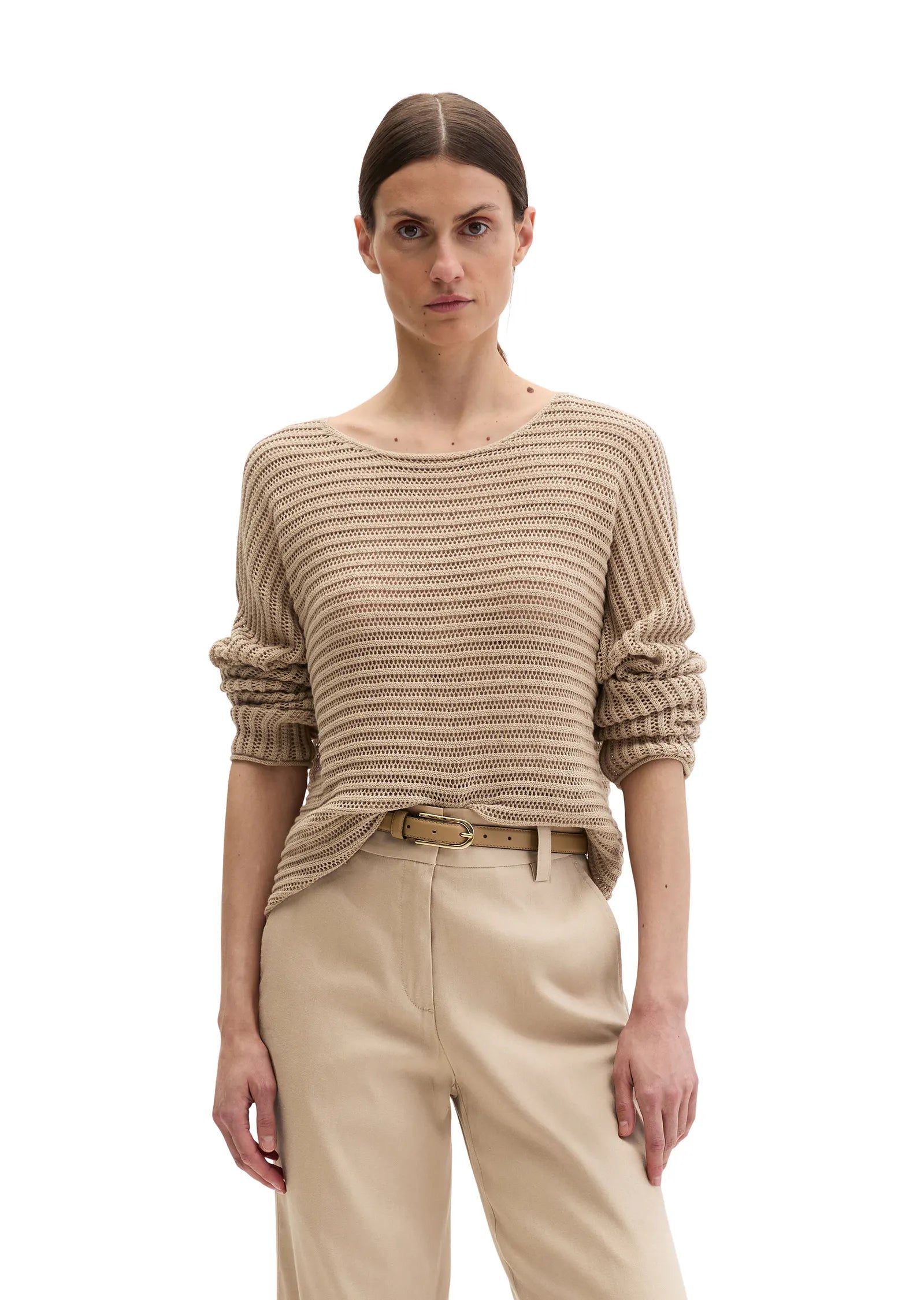 Ajour-Strickpullover Relaxed Fit