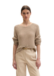 Ajour-Strickpullover Relaxed Fit