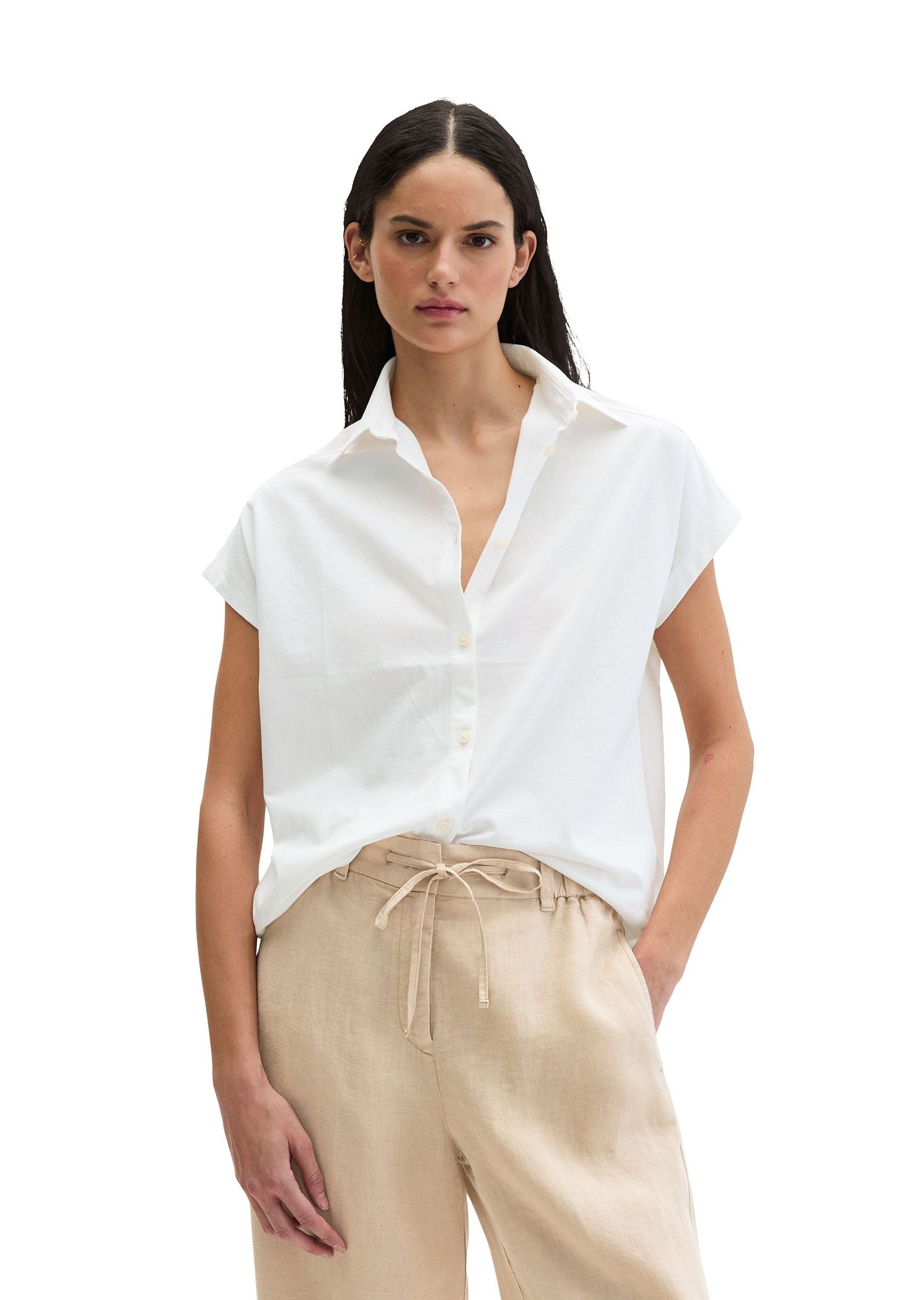 Jerseybluse Loose Fit
