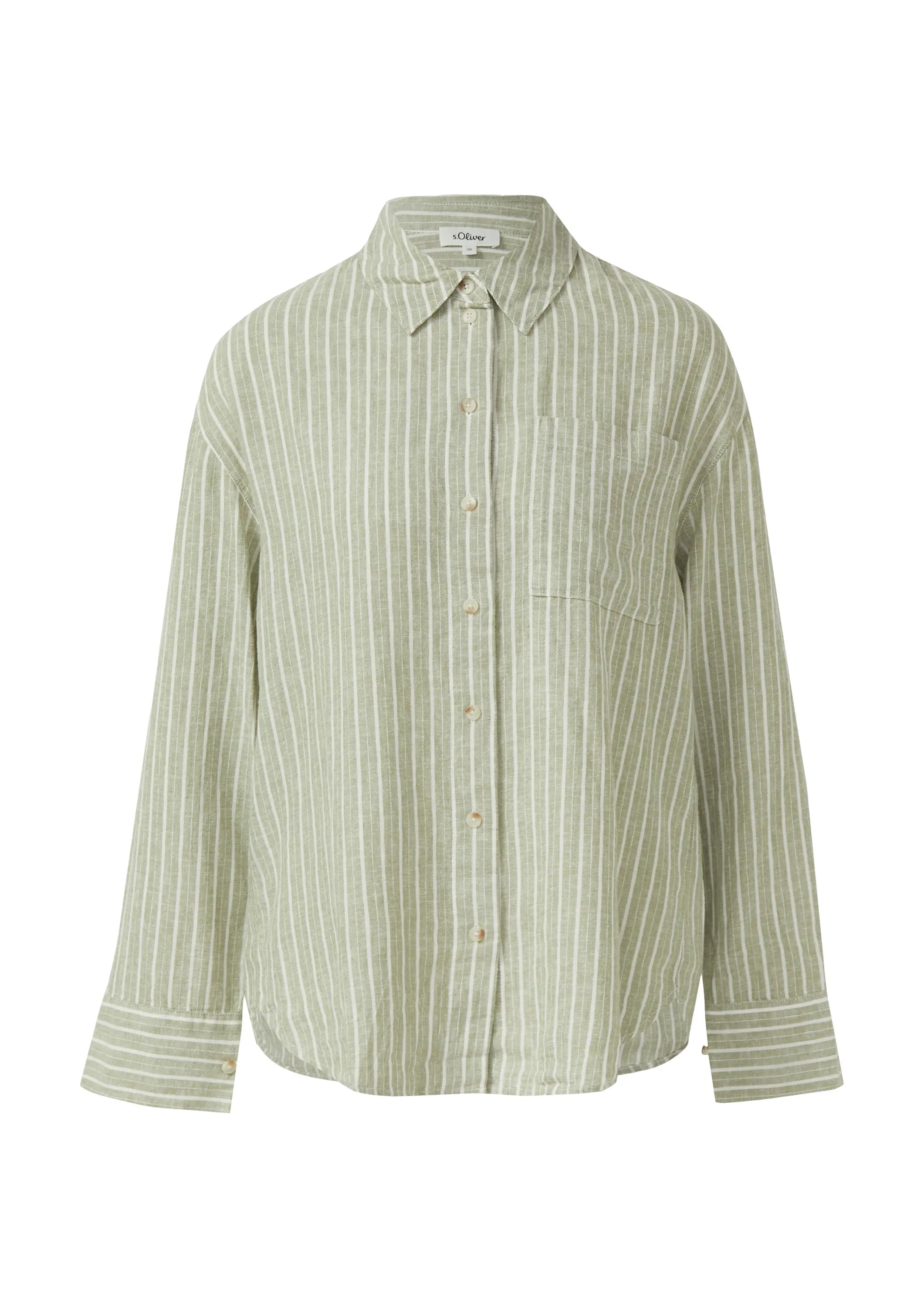 Leinenbluse Relaxed Fit