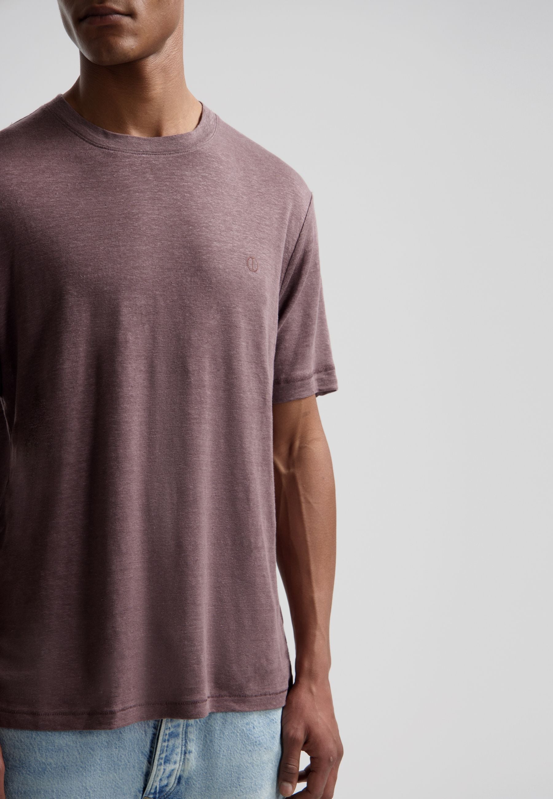 Leinen-T-Shirt ROMAIN
