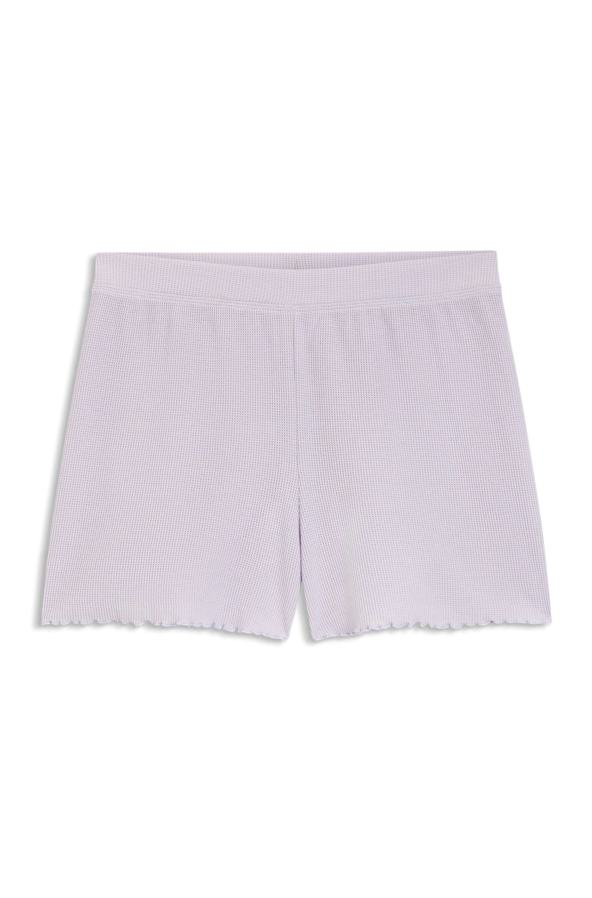 Loungeshorts aus Baumwollmix