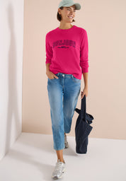 Sweatshirt aus Baumwolle