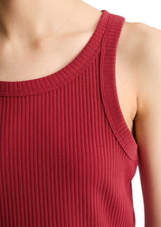 Ripp-Top slim cropped