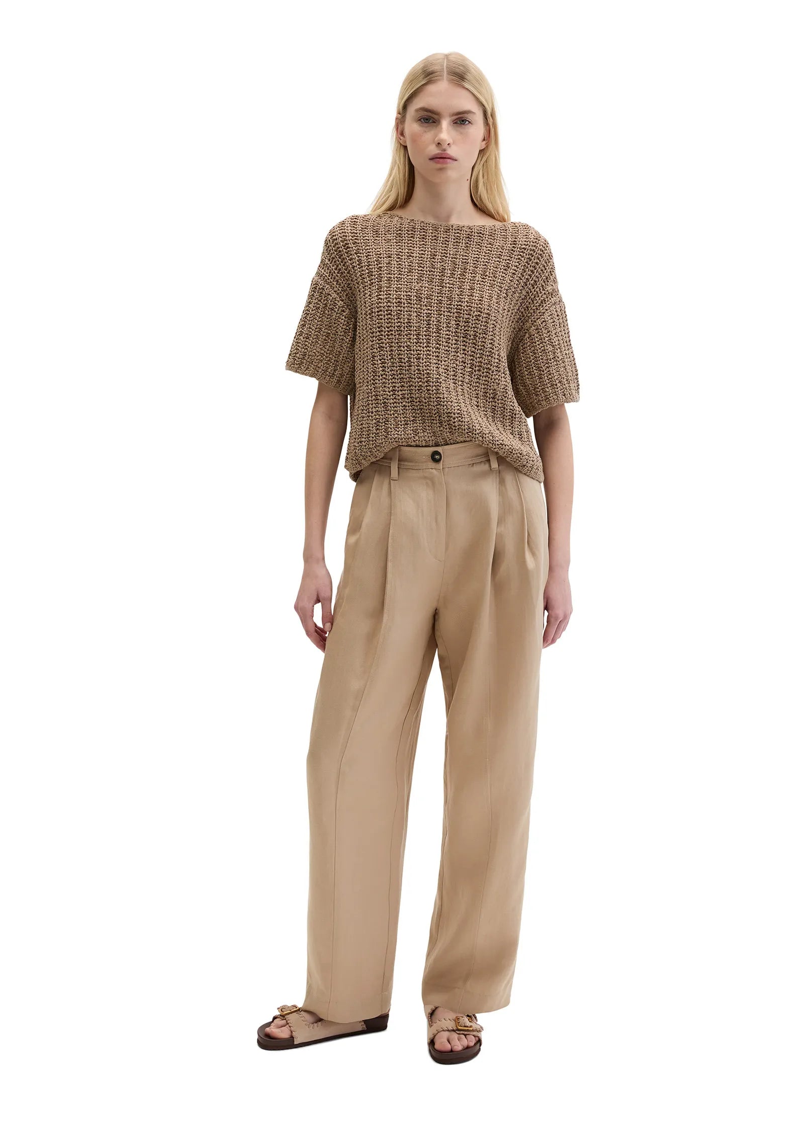 Bundfaltenhose Relaxed Fit