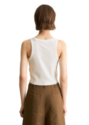 Ripp-Top slim cropped