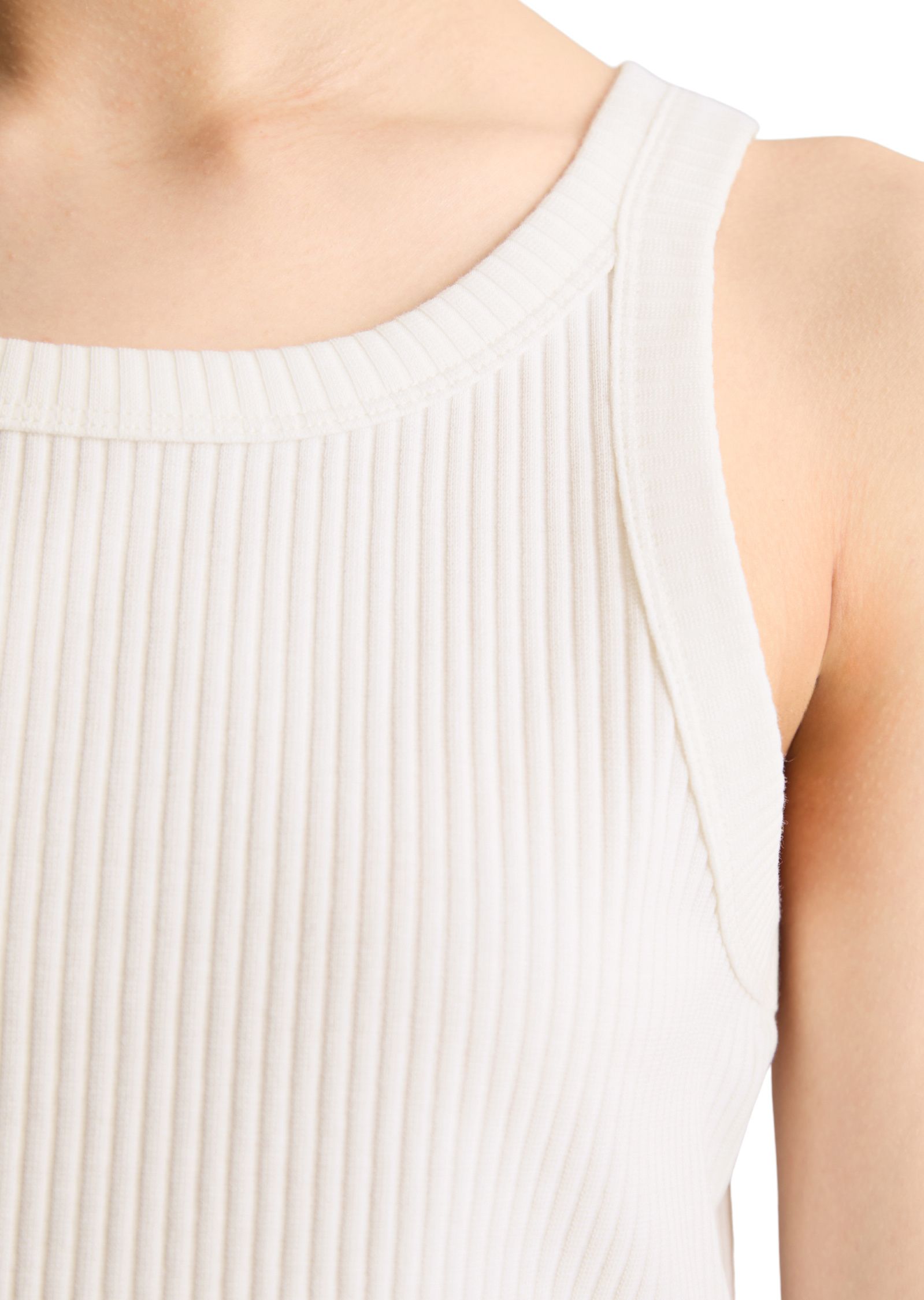 Ripp-Top slim cropped