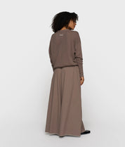 Strick-Cardigan aus Baumwoll-Mesh