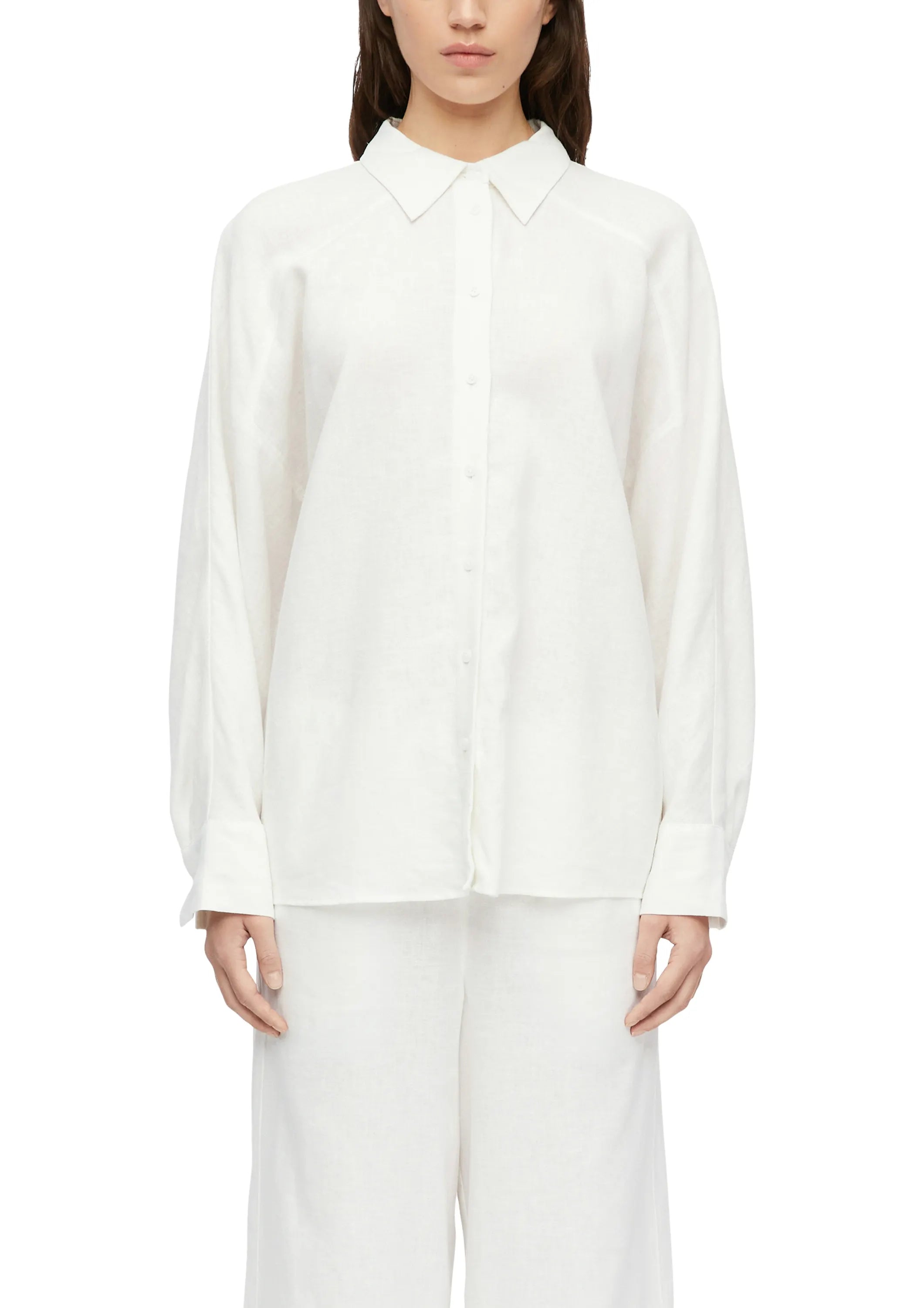 Leinenbluse Relaxed Fit