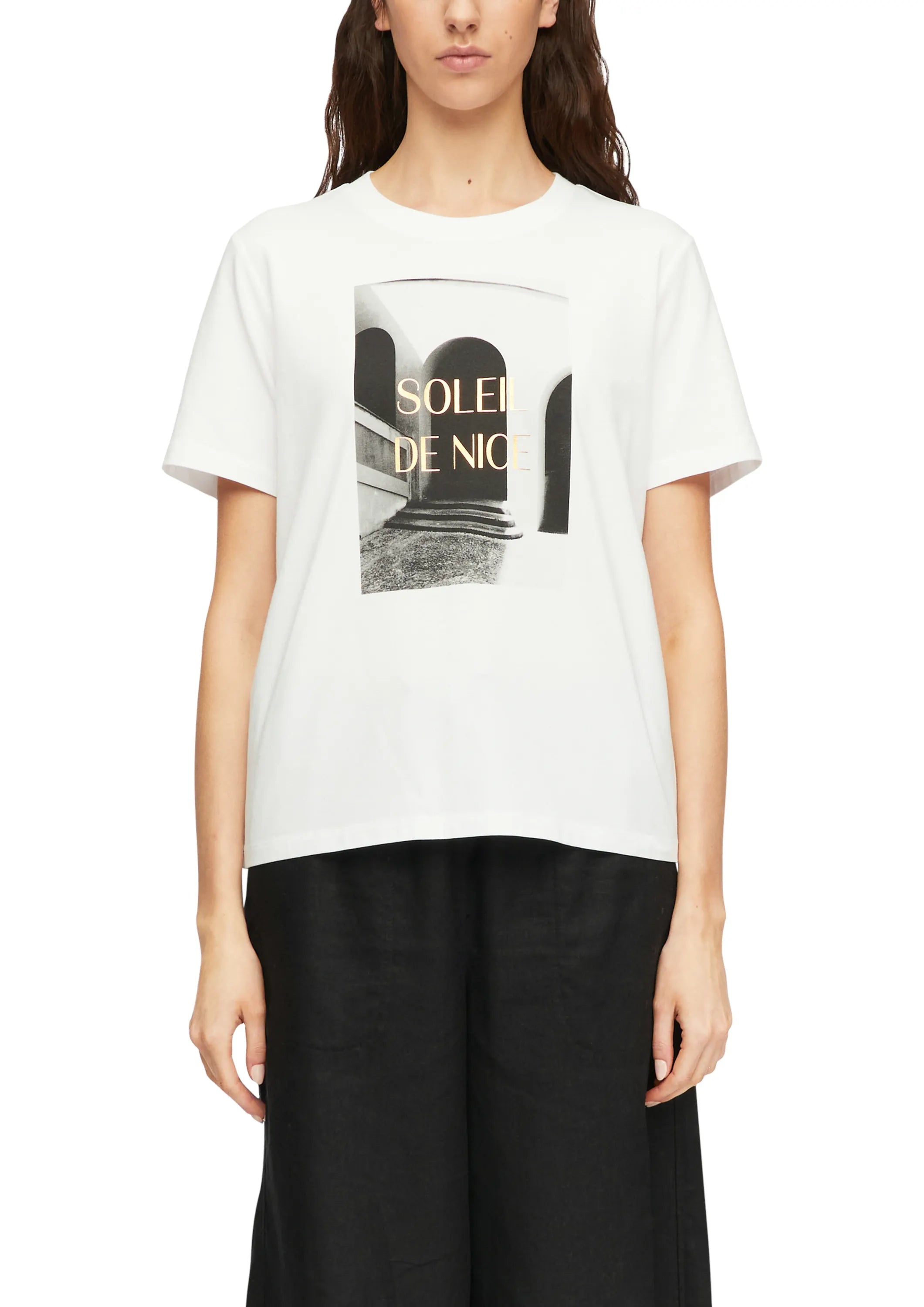 T-Shirt aus Baumwollmix