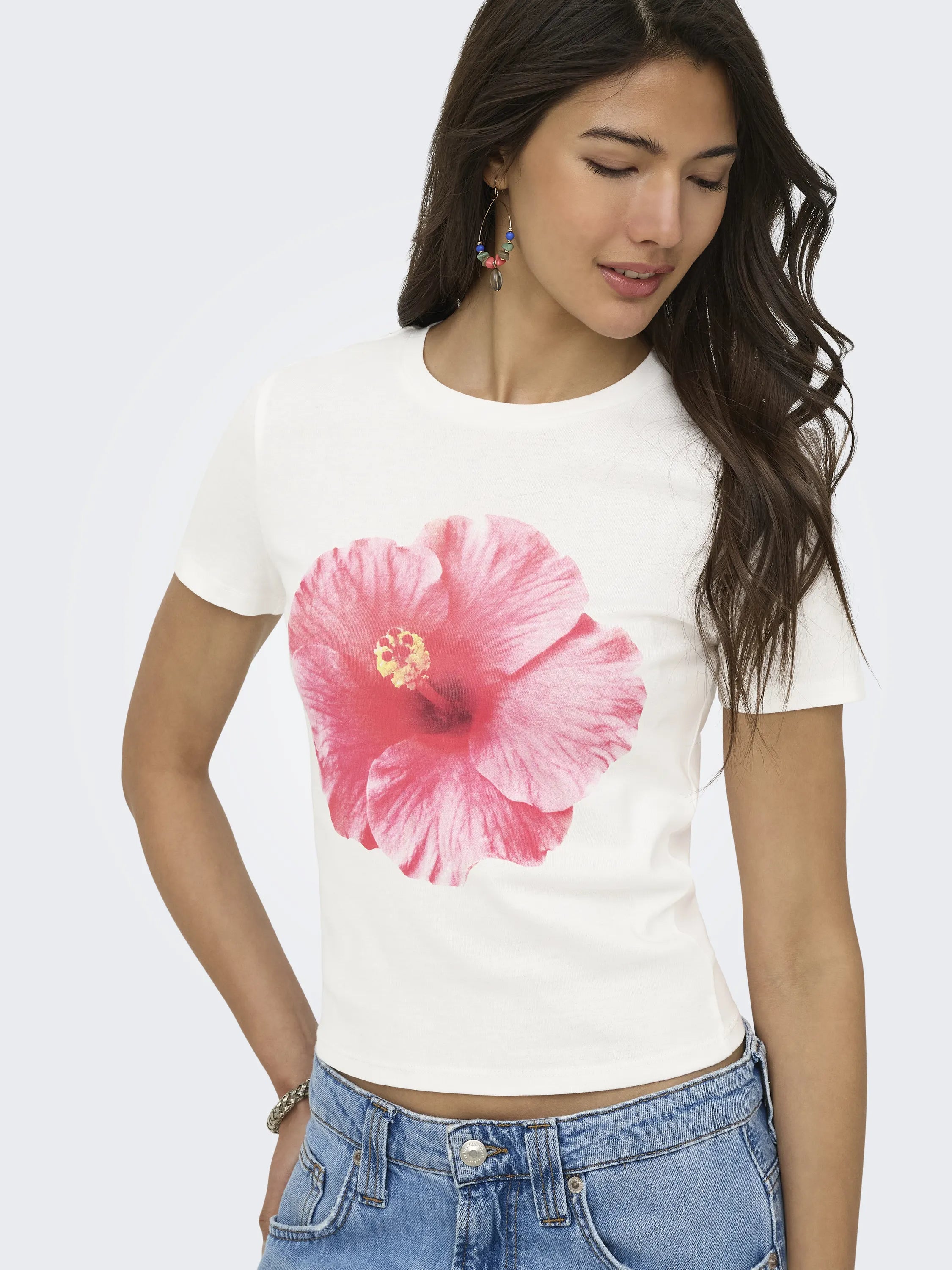 T-Shirt ONLPRINCESS aus Baumwolle