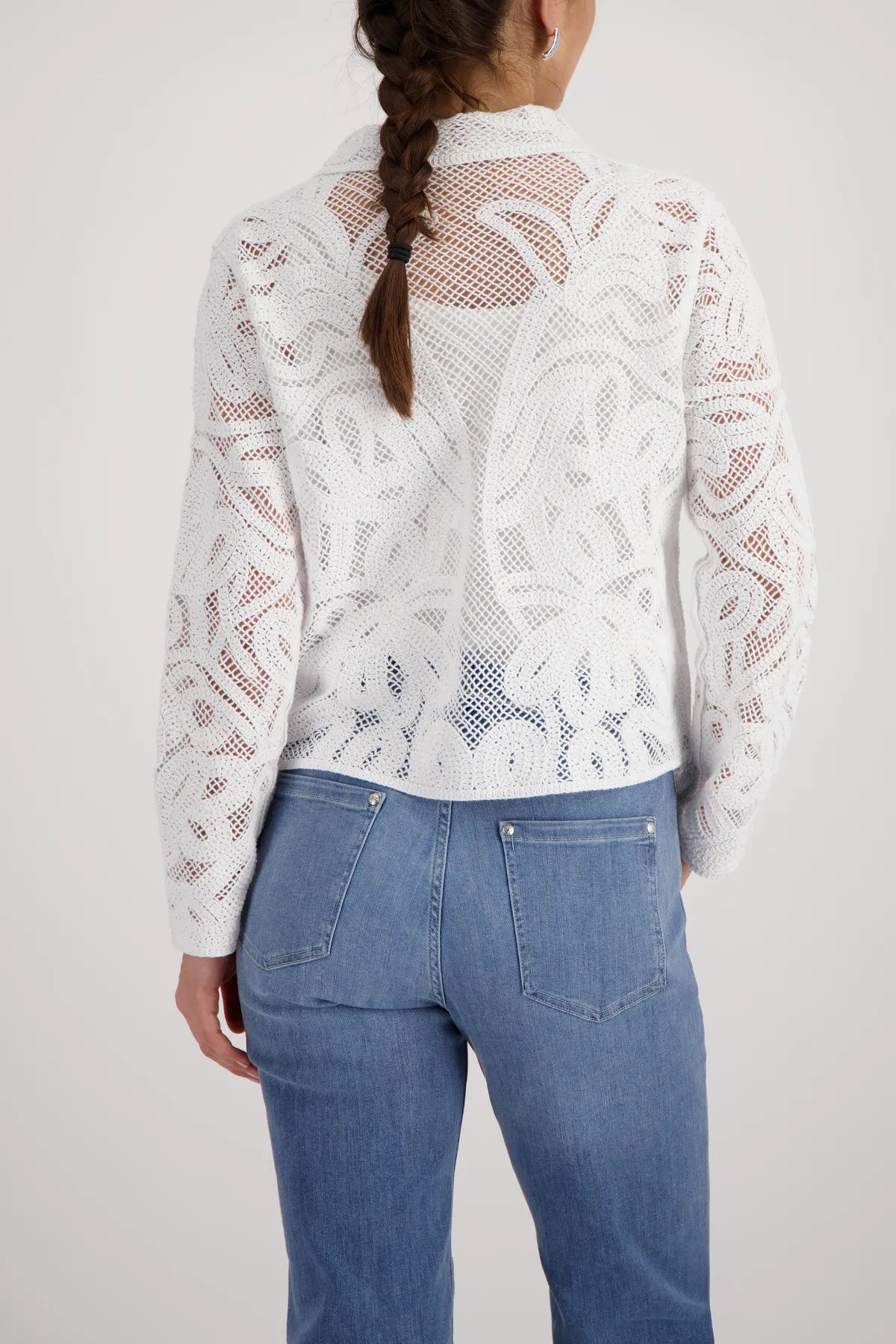 Strickjacke aus Baumwolle
