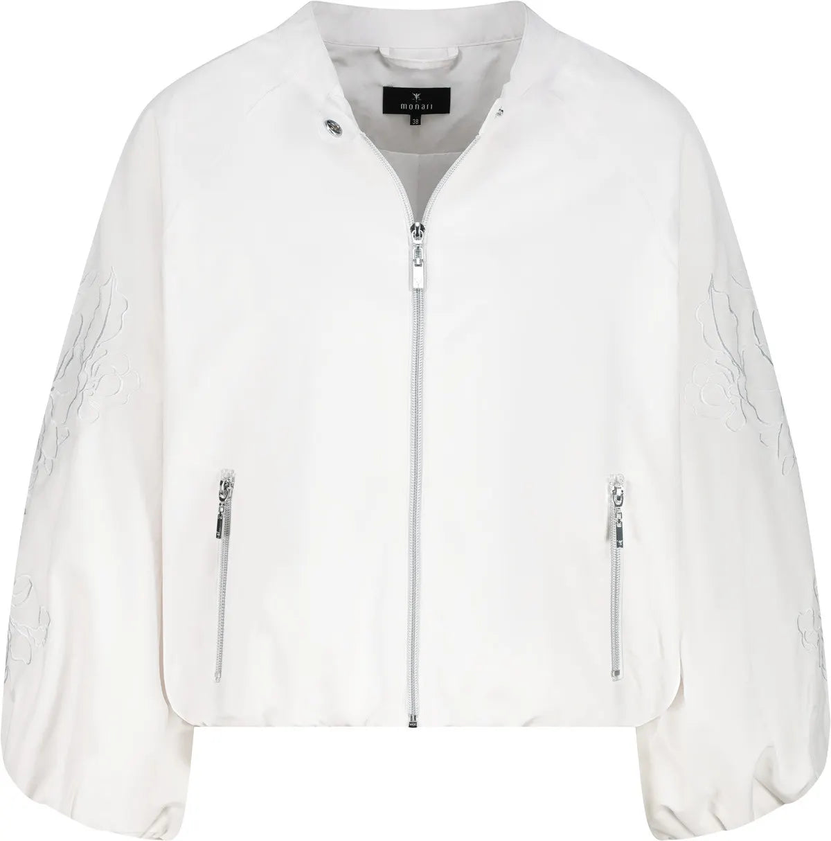 Bomberjacke mit Stickerei
