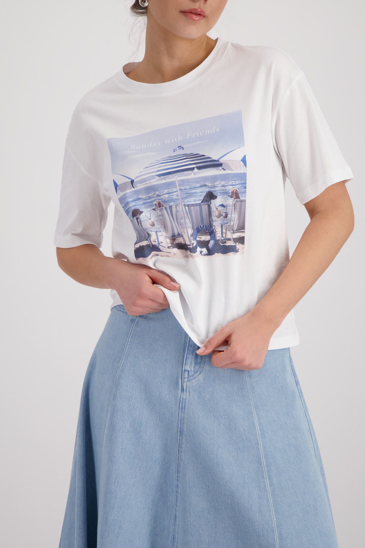 T-Shirt aus Baumwolle