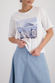 T-Shirt aus Baumwolle