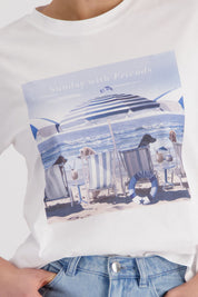 T-Shirt aus Baumwolle