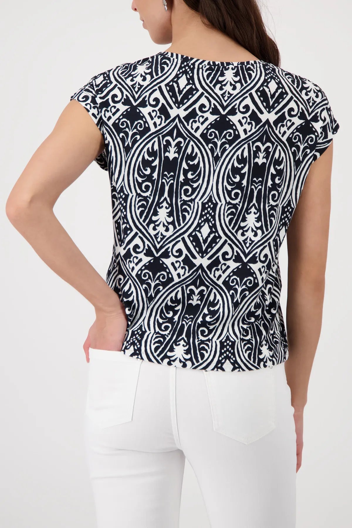 T-Shirt aus Viskose