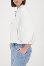 Bomberjacke mit Stickerei