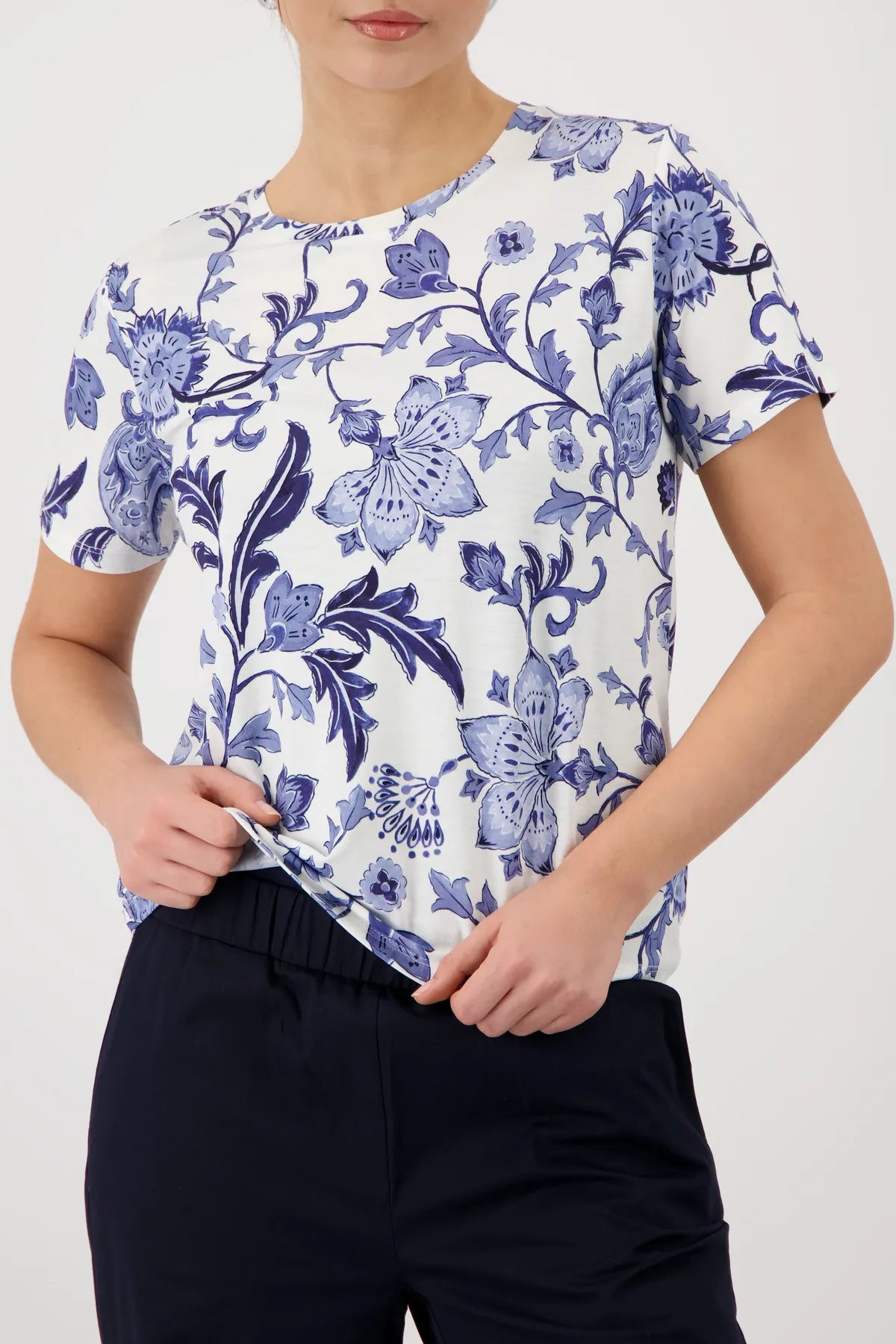 T-Shirt aus Viskose