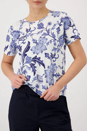 T-Shirt aus Viskose