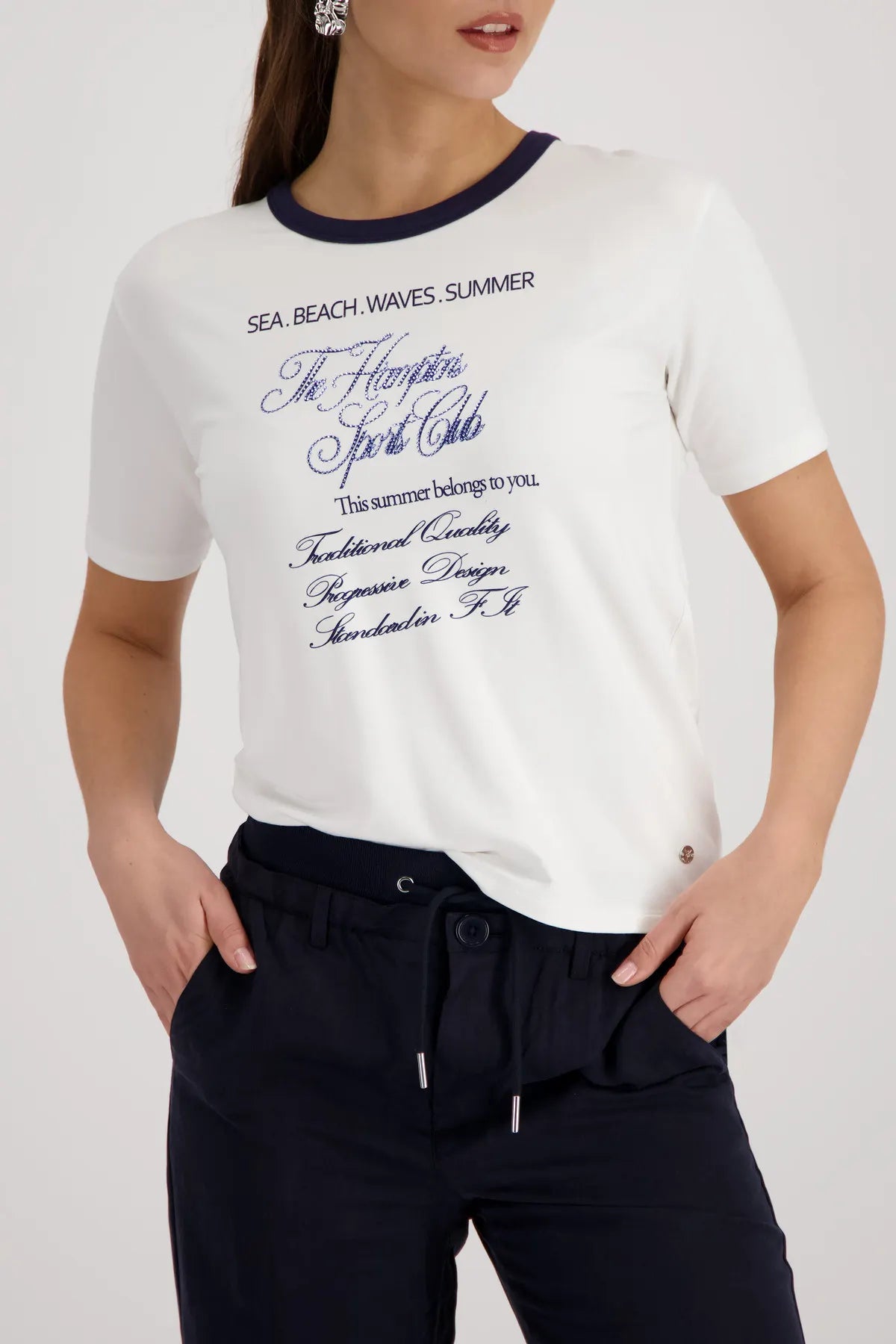 T-Shirt Regular Fit aus Viskose