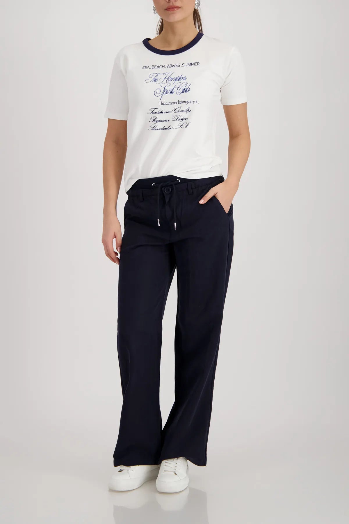T-Shirt Regular Fit aus Viskose
