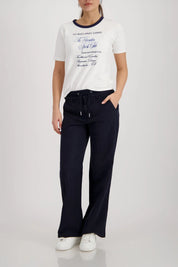 T-Shirt Regular Fit aus Viskose