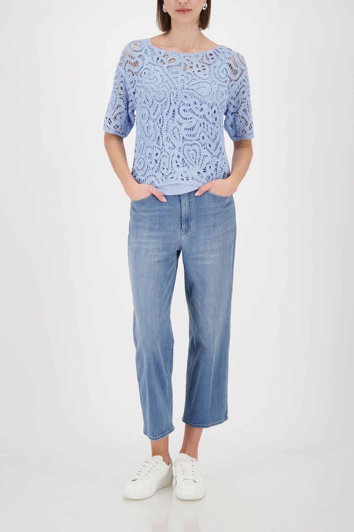 Strickpullover mi Cornelly-Muster