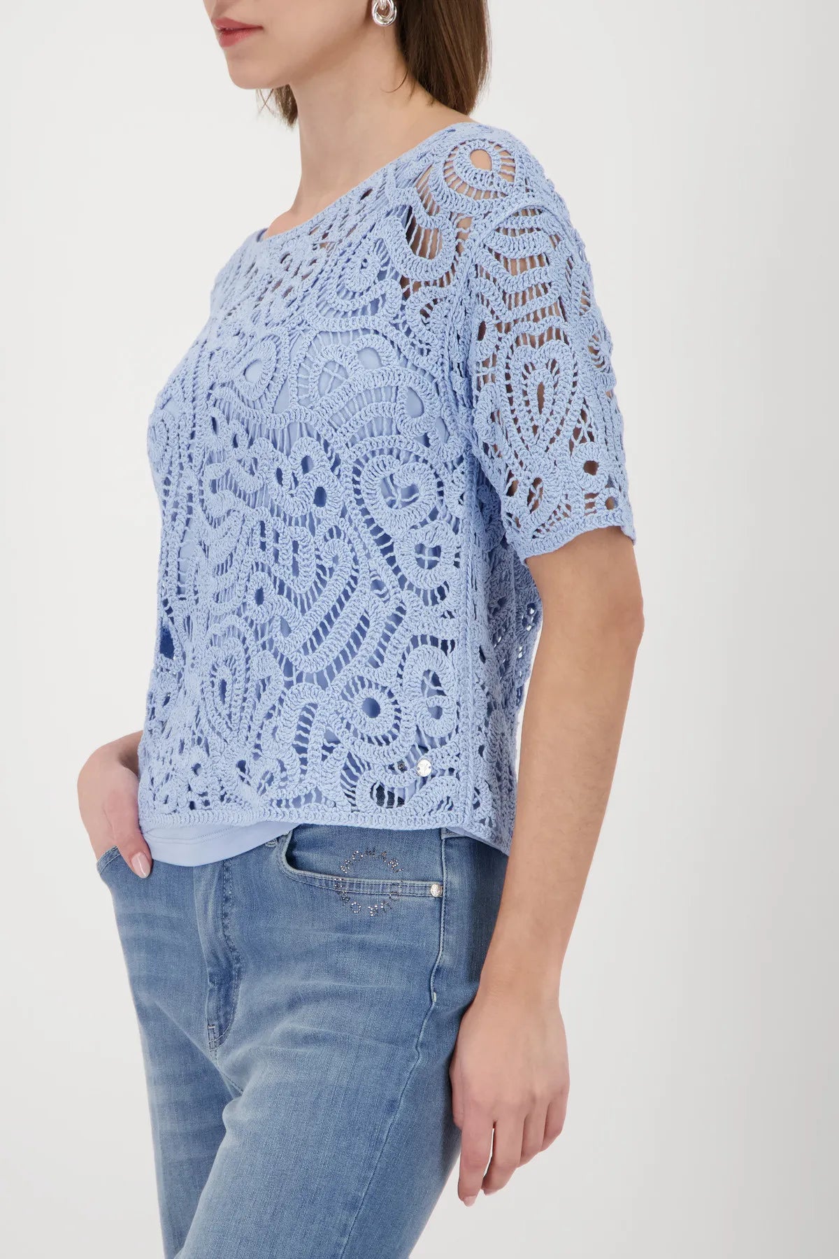 Strickpullover mi Cornelly-Muster