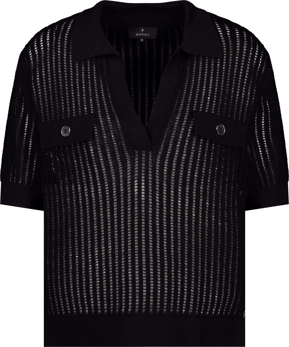 Strick-T-Shirt aus Viskose
