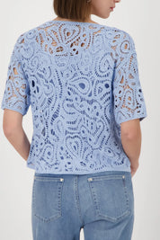 Strickpullover mi Cornelly-Muster