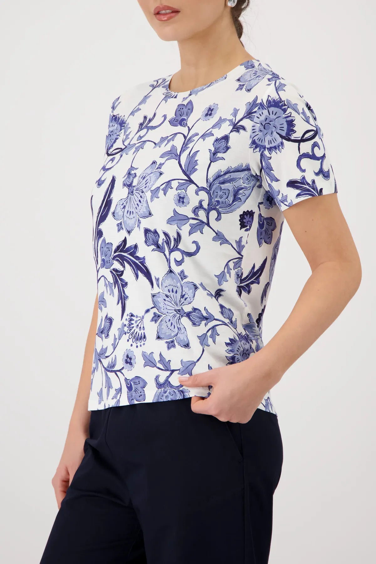T-Shirt aus Viskose