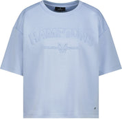 T-Shirt mit Prägedruck