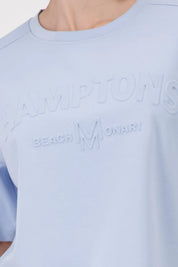T-Shirt mit Prägedruck